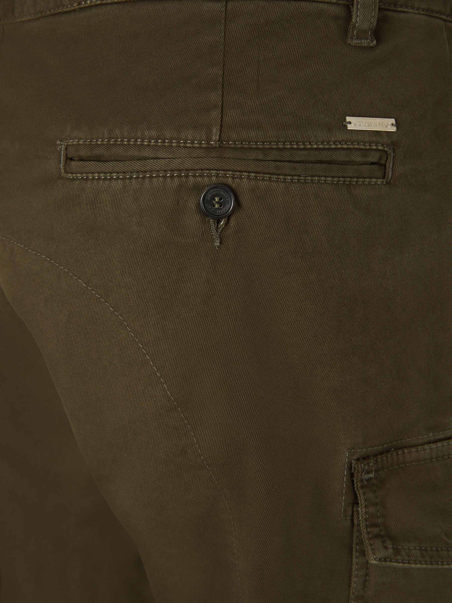 Outlet online Dsquared2 Hombre Pantalones Cargo Sexy color Verde Militar sku 521-003083 01 - Foto 6