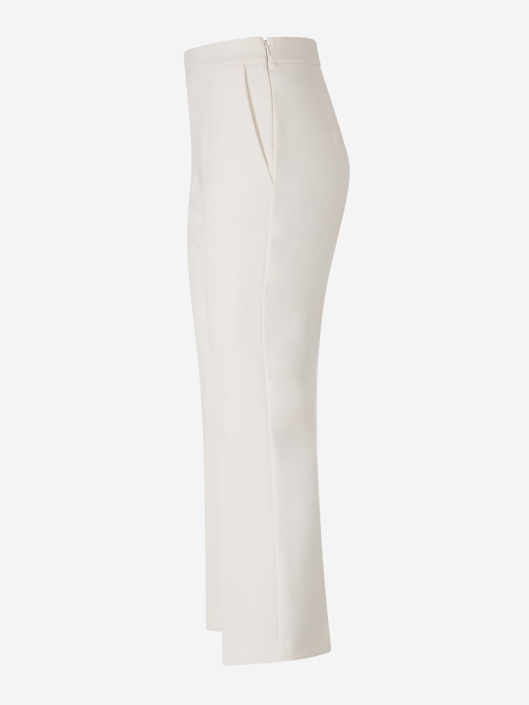 Outlet online Max Mara Mujer Pantalones Formales Cropped color Marfil sku 761-003601 01 - Foto 2