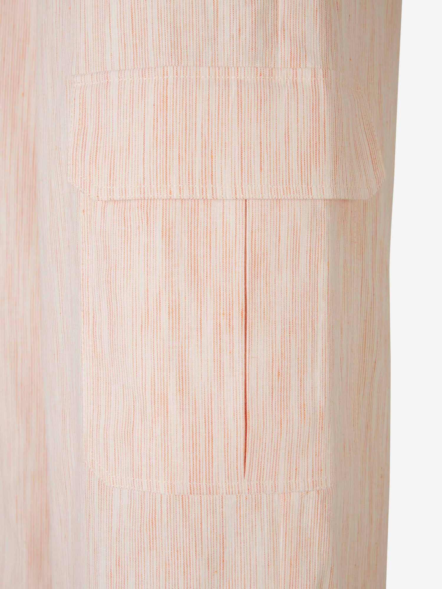 Outlet online Zimmermann Mujer Pantalones Tranquility Stripe color Rosa sku 761-003506 01 - Foto 6