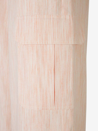 Outlet online Zimmermann Mujer Pantalones Tranquility Stripe color Rosa sku 761-003506 01 - Foto 6