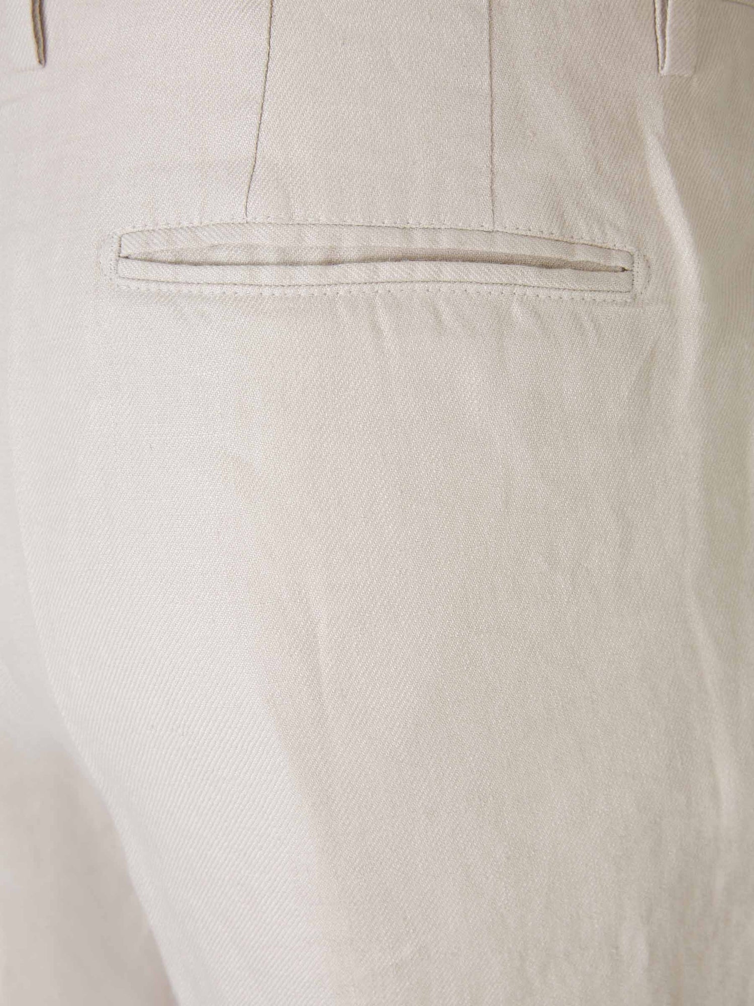Outlet online Boglioli Hombre Traje Liso Lino color Marfil sku 312-002795 01 - Foto 9