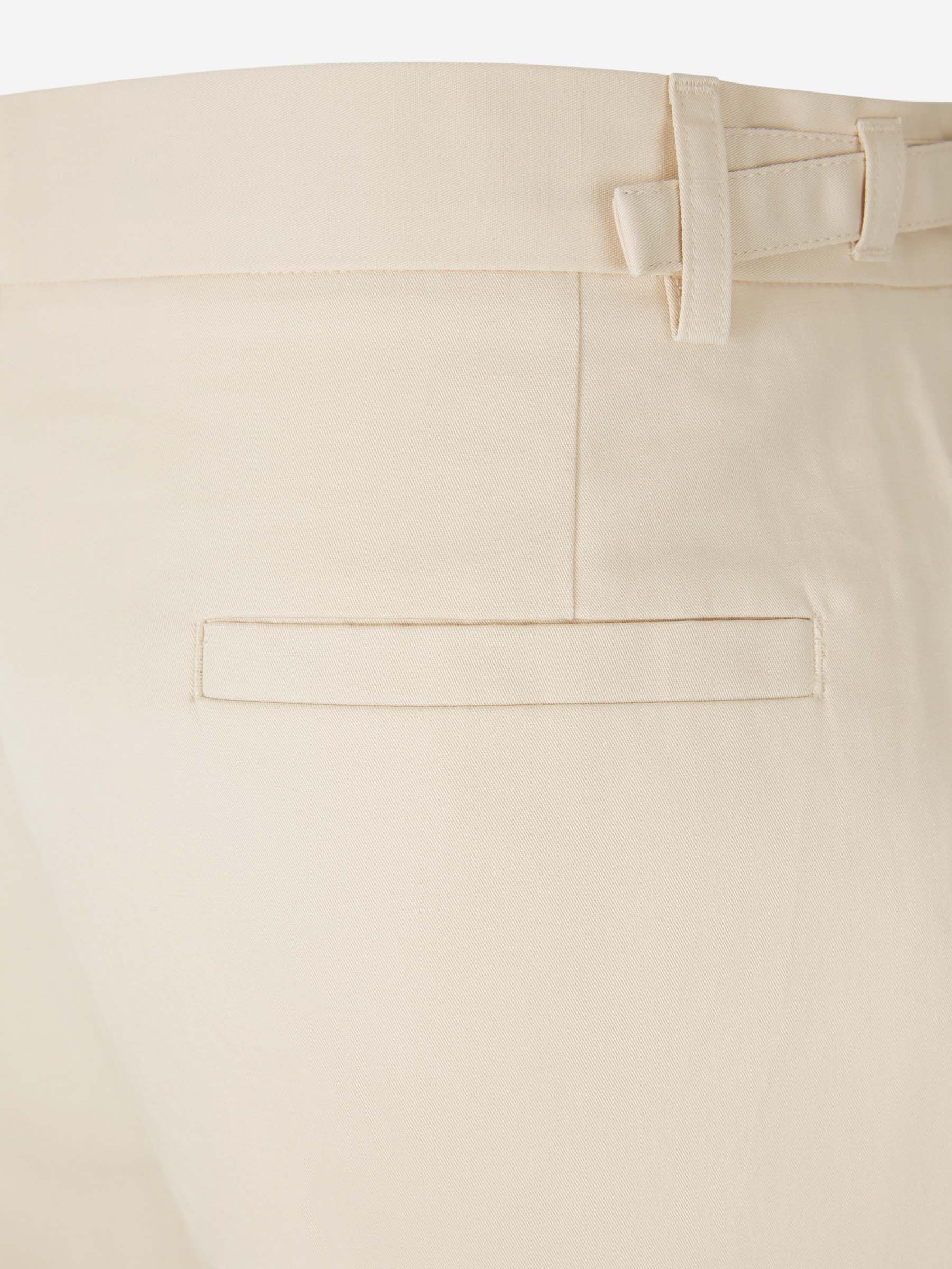 Outlet online Jacquemus Hombre Pantalones Chinos Le pantalon Jean color Crema sku 521-003143 01 - Foto 6