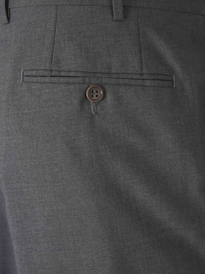 Outlet online Canali Hombre Pantalones Formales Lana color Gris Piedra sku 321-000343 02 - Foto 4
