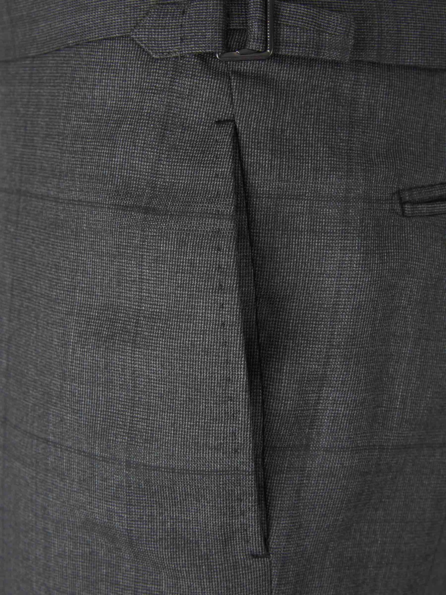 Outlet online Tom Ford Hombre Traje Liso Lana color Negro sku 312-002813 01 - Foto 9