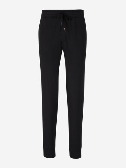 Outlet online Tom Ford Hombre Joggers Bajo Canalé color Negro sku 521-002984 01 - Foto 1