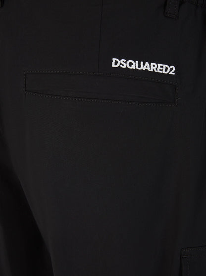 Outlet online Dsquared2 Hombre Pantalones Cargo D2 Sexy color Azul Noche sku 521-003013 01 - Foto 6
