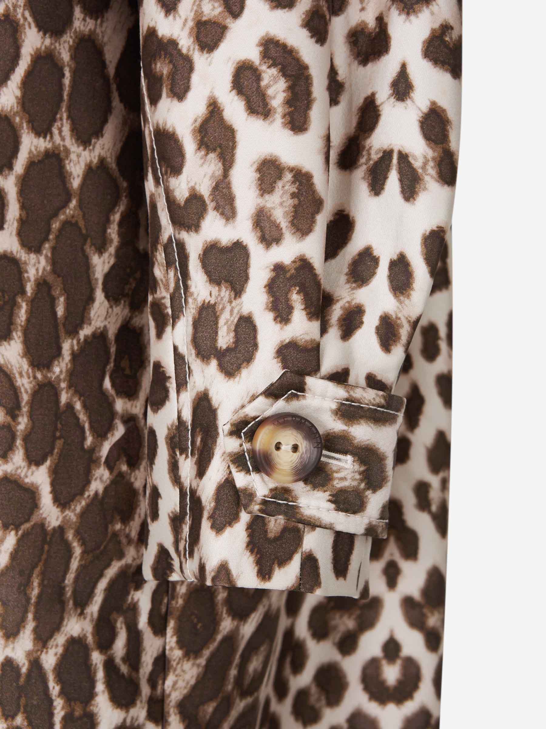 Outlet online Zimmermann Mujer Abrigo Illustration Pocket color Leopardo sku 771-001545 01 - Foto 6