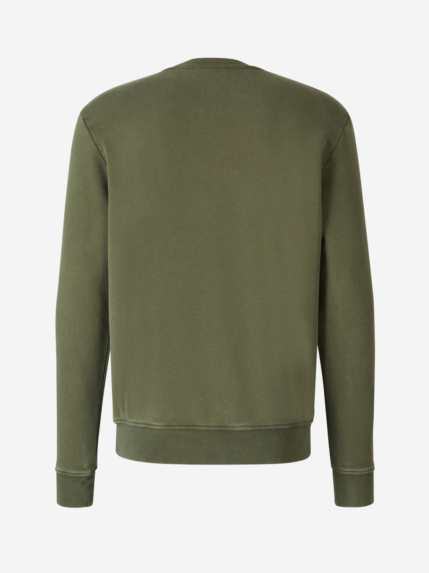 Outlet online Balmain Hombre Sudadera Sin Capucha Logo Algodón color Verde Menta sku 545-001570 01 - Foto 2