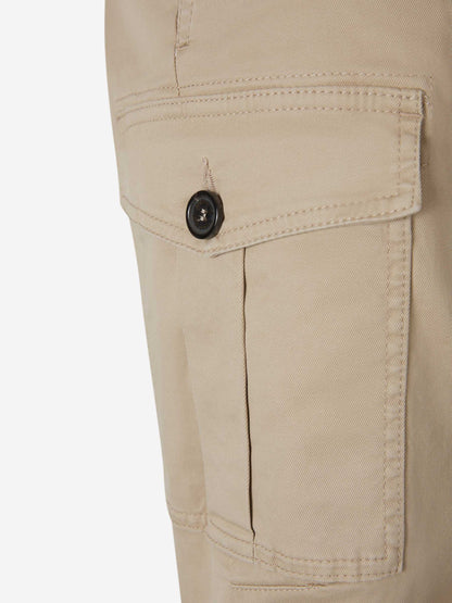 Outlet online Dsquared2 Hombre Pantalones Cargo Algodón color Topo sku 521-003011 01 - Foto 5