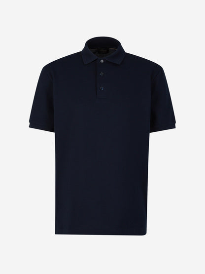 Outlet online Brioni Hombre Polo Piquet Algodón color Azul Noche sku 552-001450 01 - Foto 1
