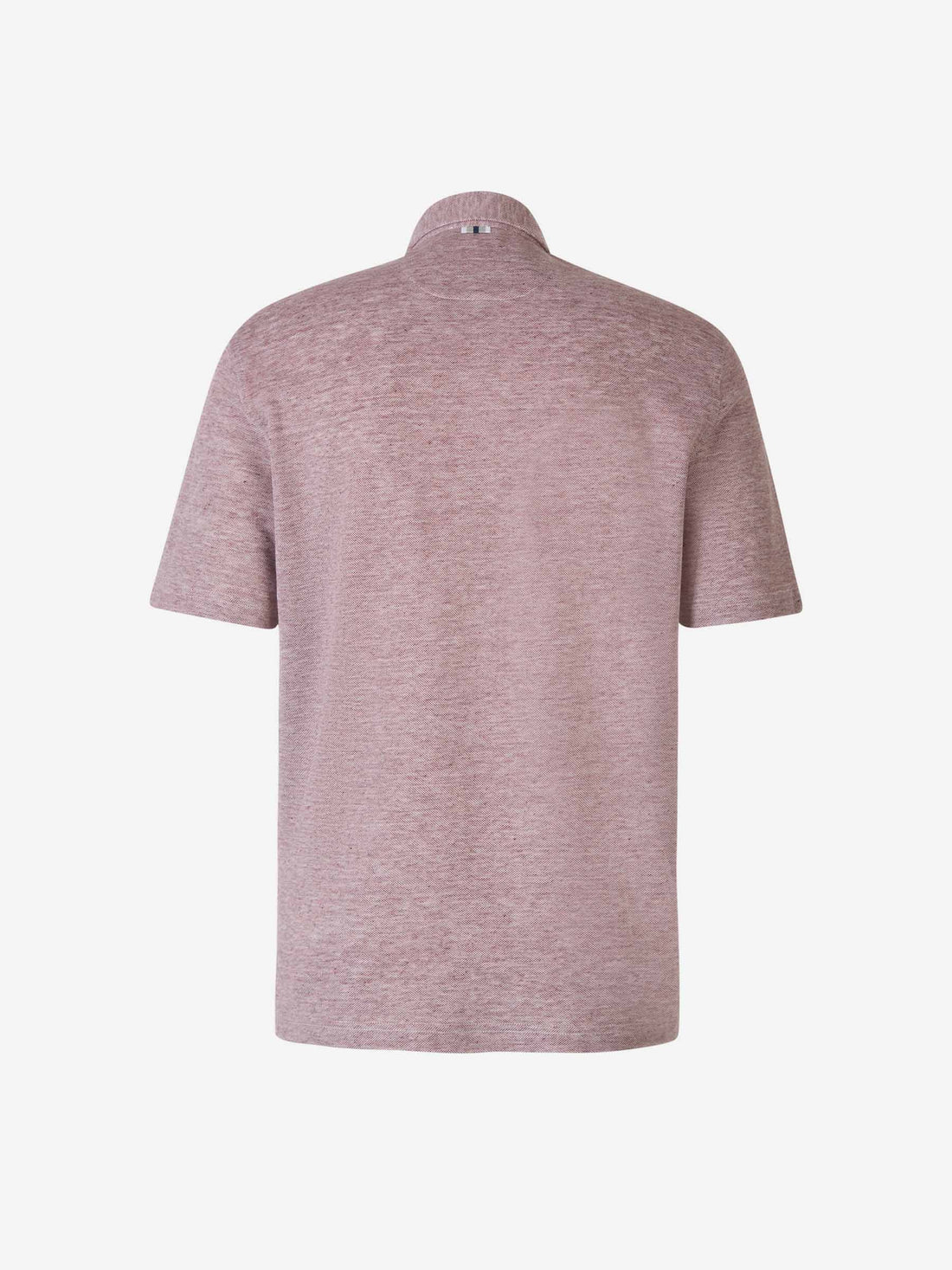 Outlet online Santa Eulalia Hombre Polo Piqué Lino color Burdeos sku 552-001482 03 - Foto 2