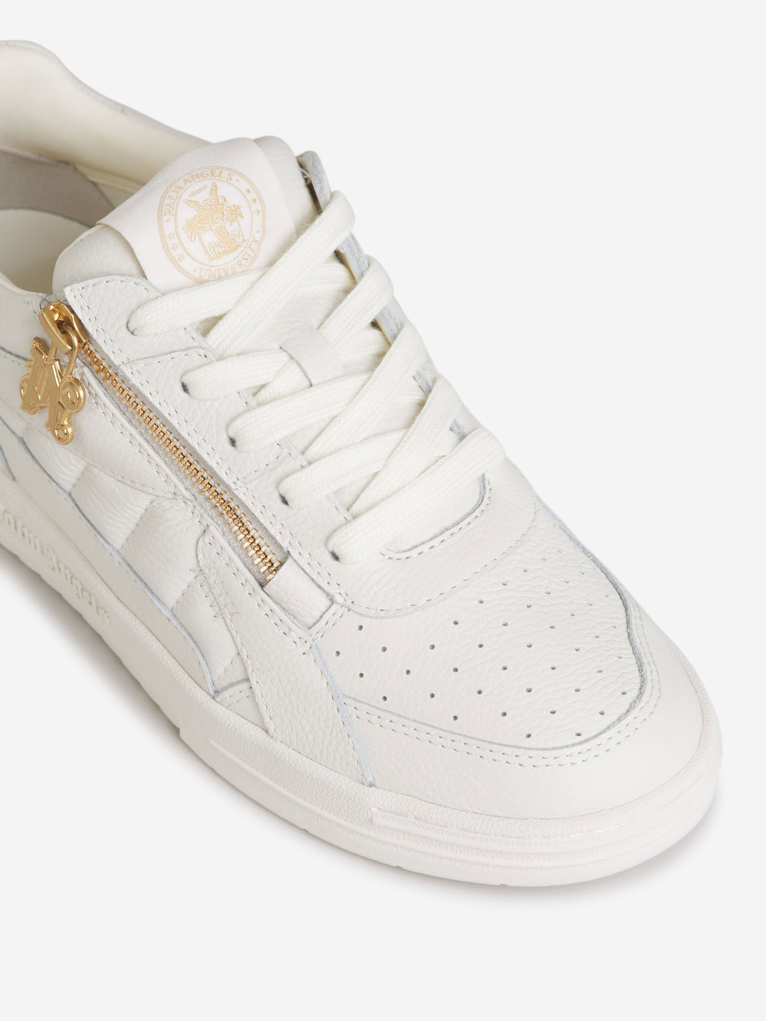 Outlet online Palm Angels Hombre Sneakers Side Zip University color Blanco sku 616-002669 01 - Foto 5
