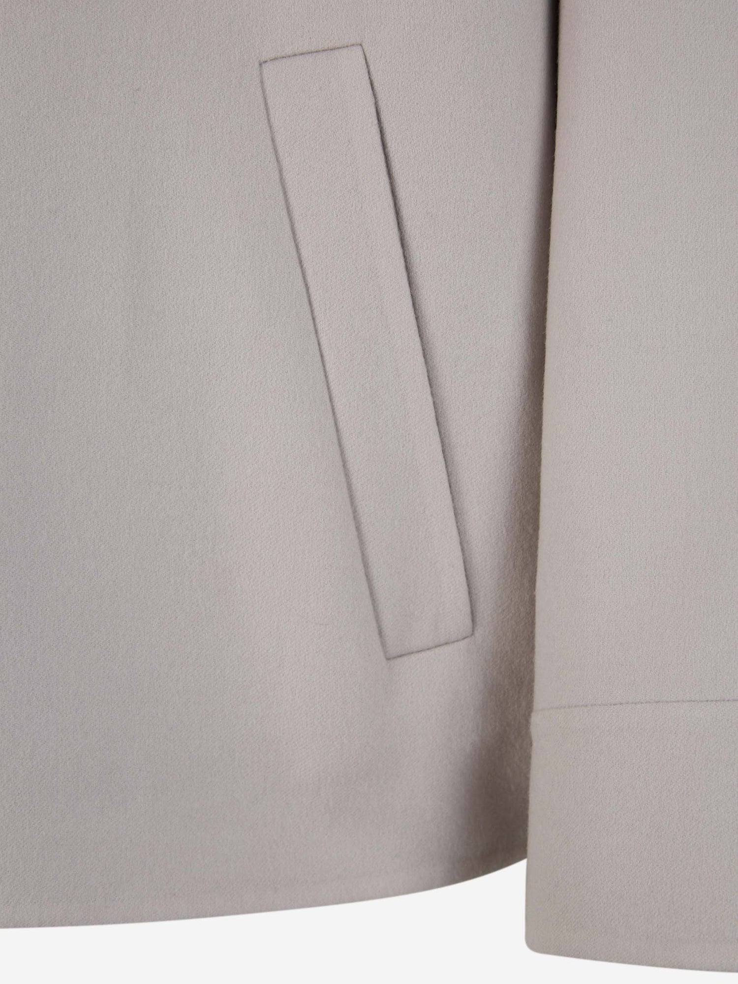 Herno Chaqueta Doble Capa Lana color Gris Claro sku 774-000482 01 - Foto 4