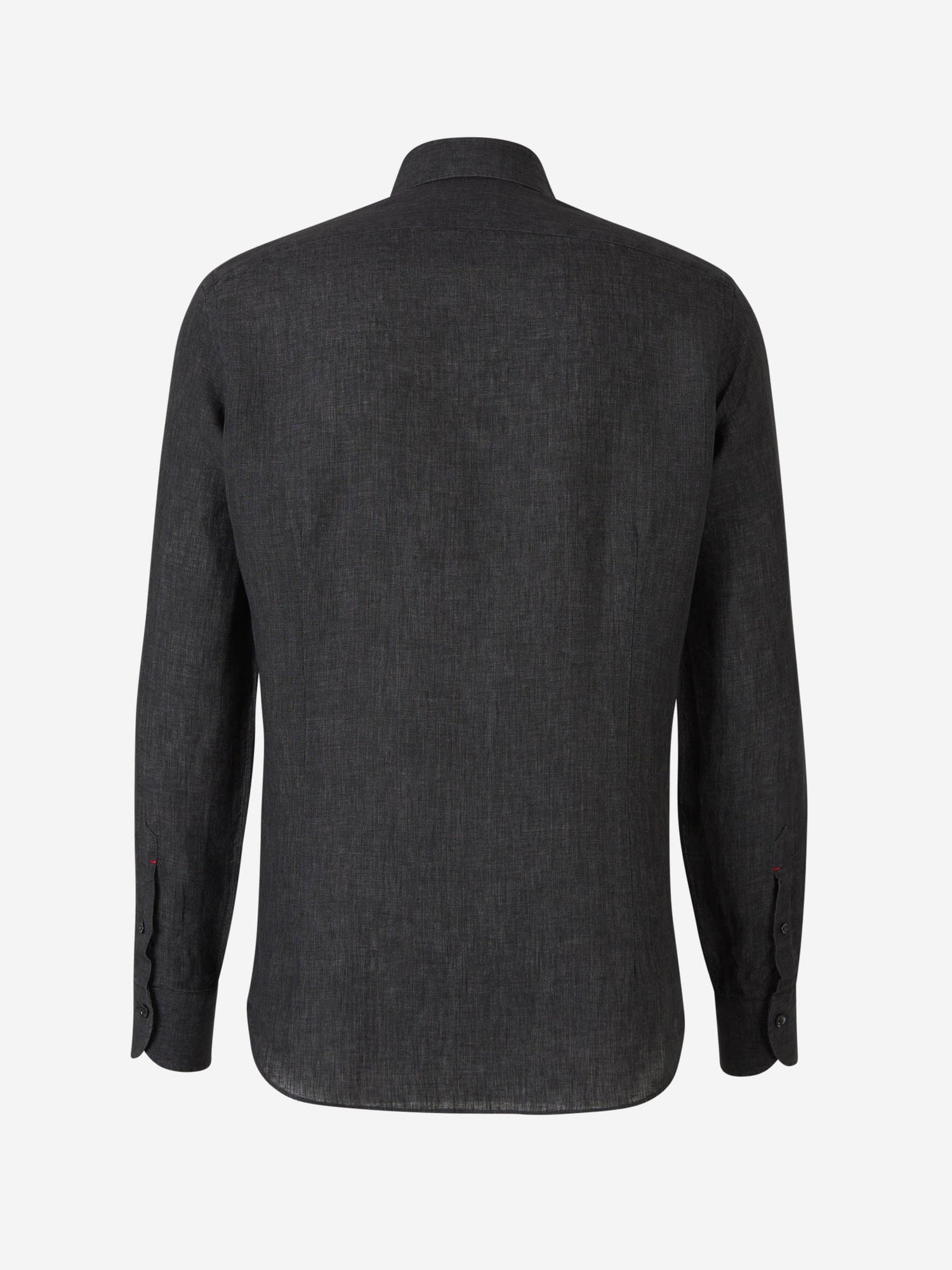 Outlet online Santa Eulalia Hombre Camisa Fluida Lino color Negro sku 531-006248 03 - Foto 2