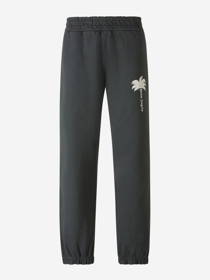 Outlet online Palm Angels Hombre Joggers Algodón Logo color Gris Antracita sku 521-002997 01 - Foto 1