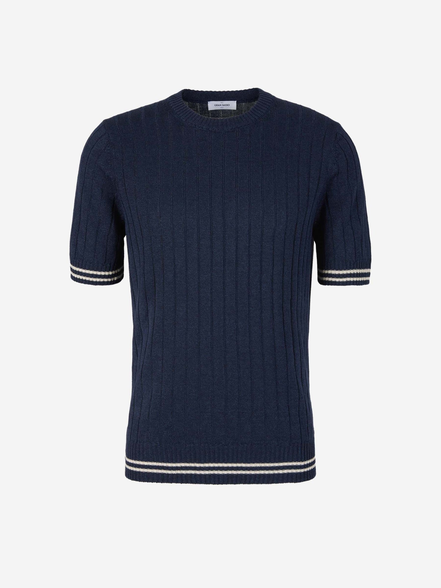 Camiseta Punto Canalé Lino