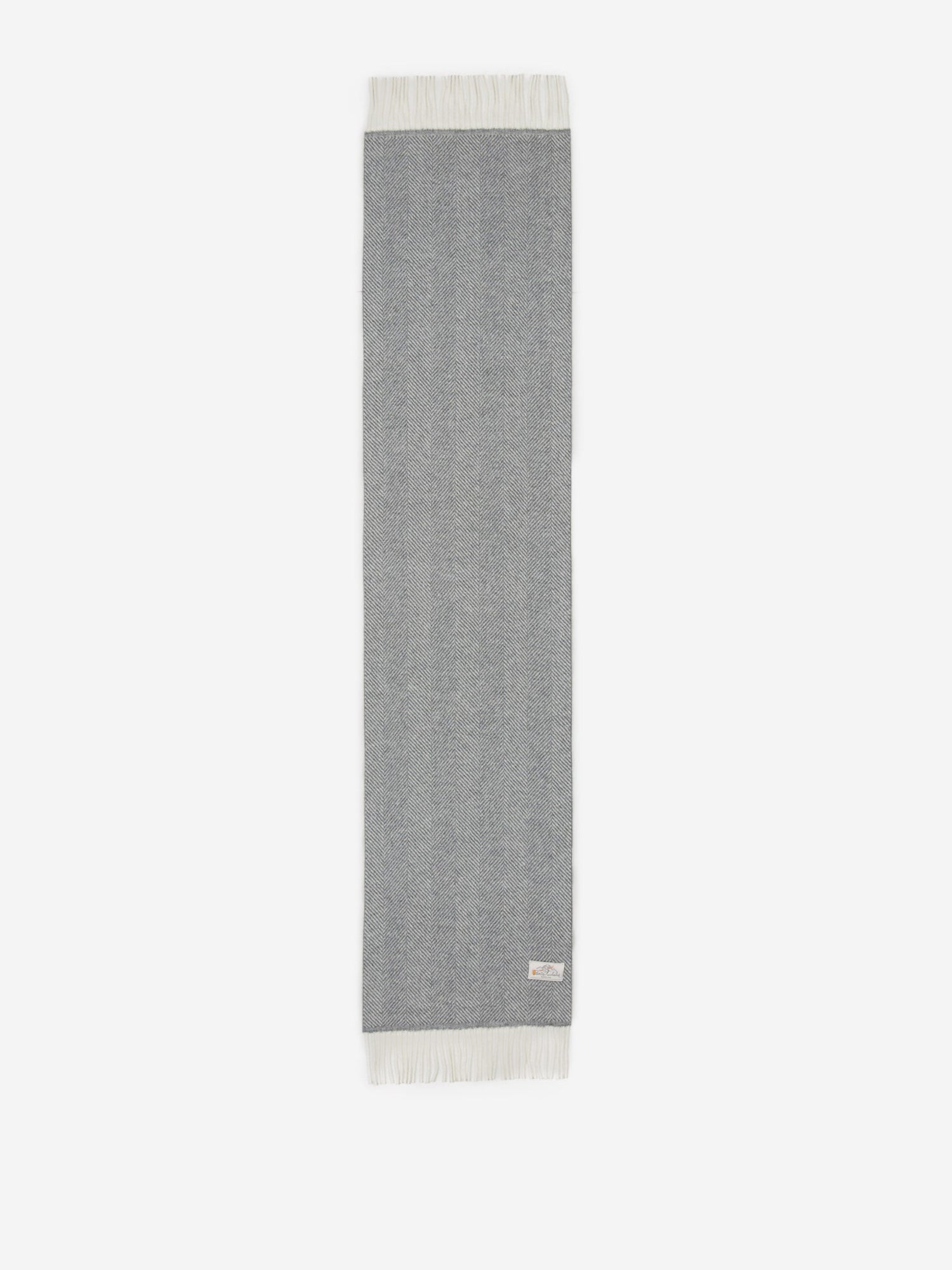 Outlet online Santa Eulalia Hombre Bufanda Espiga Lana color Marfil sku 630-001244 03 - Foto 2