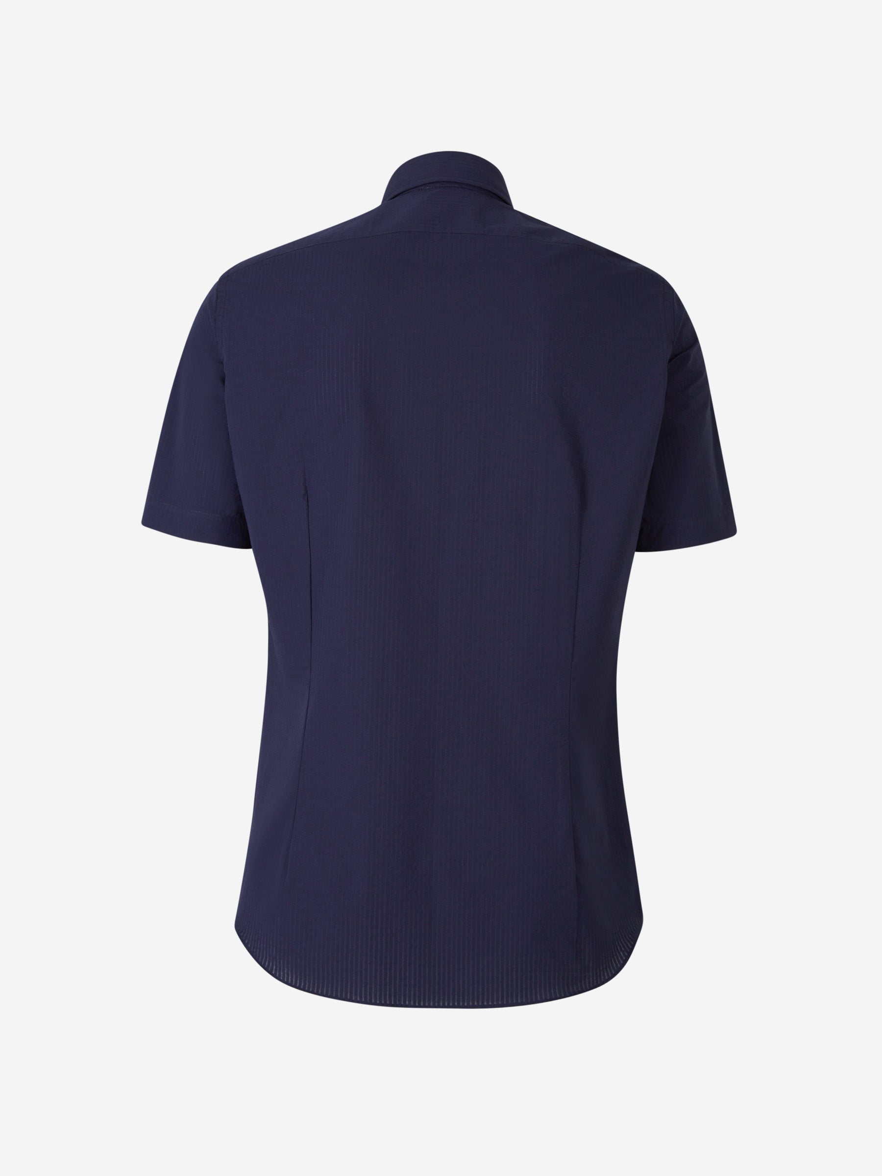 Outlet online Santa Eulalia Hombre Camisa Motivo Rayas color Azul Marino sku 532-000571 02 - Foto 2