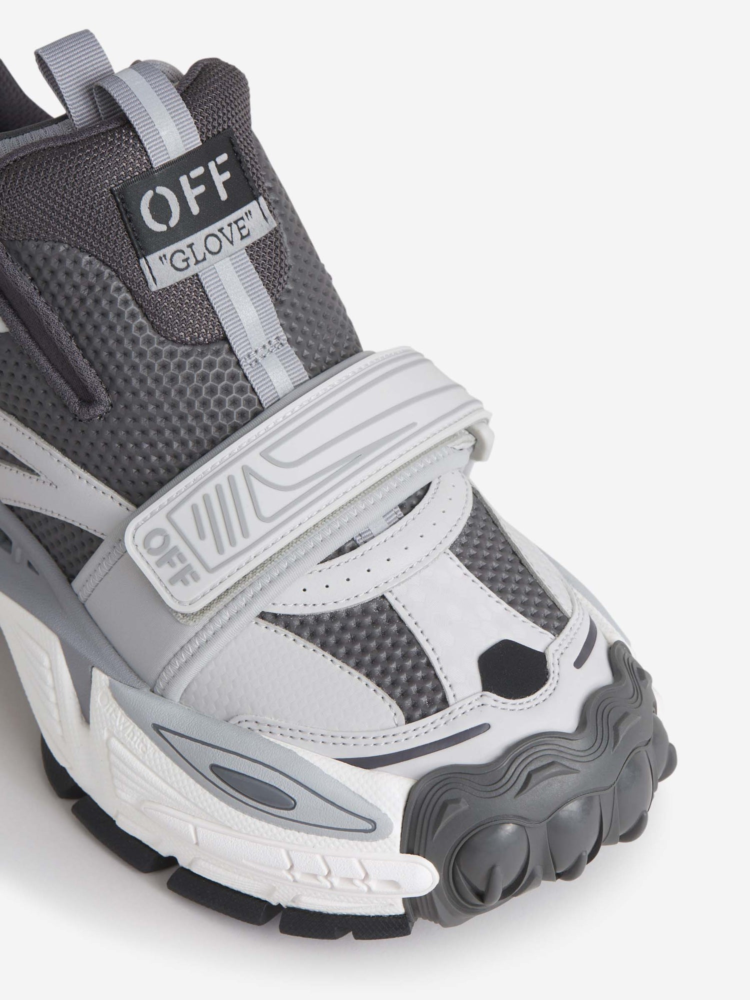 Outlet online Off-White Hombre Sneakers Glove Slip-On color Gris Piedra sku 616-002762 01 - Foto 5