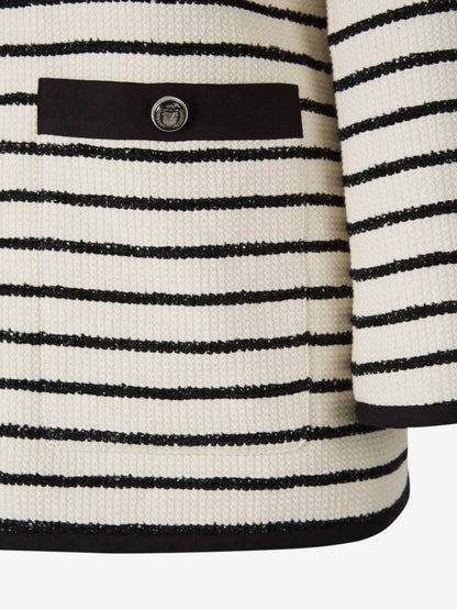 Outlet online Veronica Beard Mujer Chaqueta Dickey Foster color Blanco sku 741-002200 01 - Foto 5