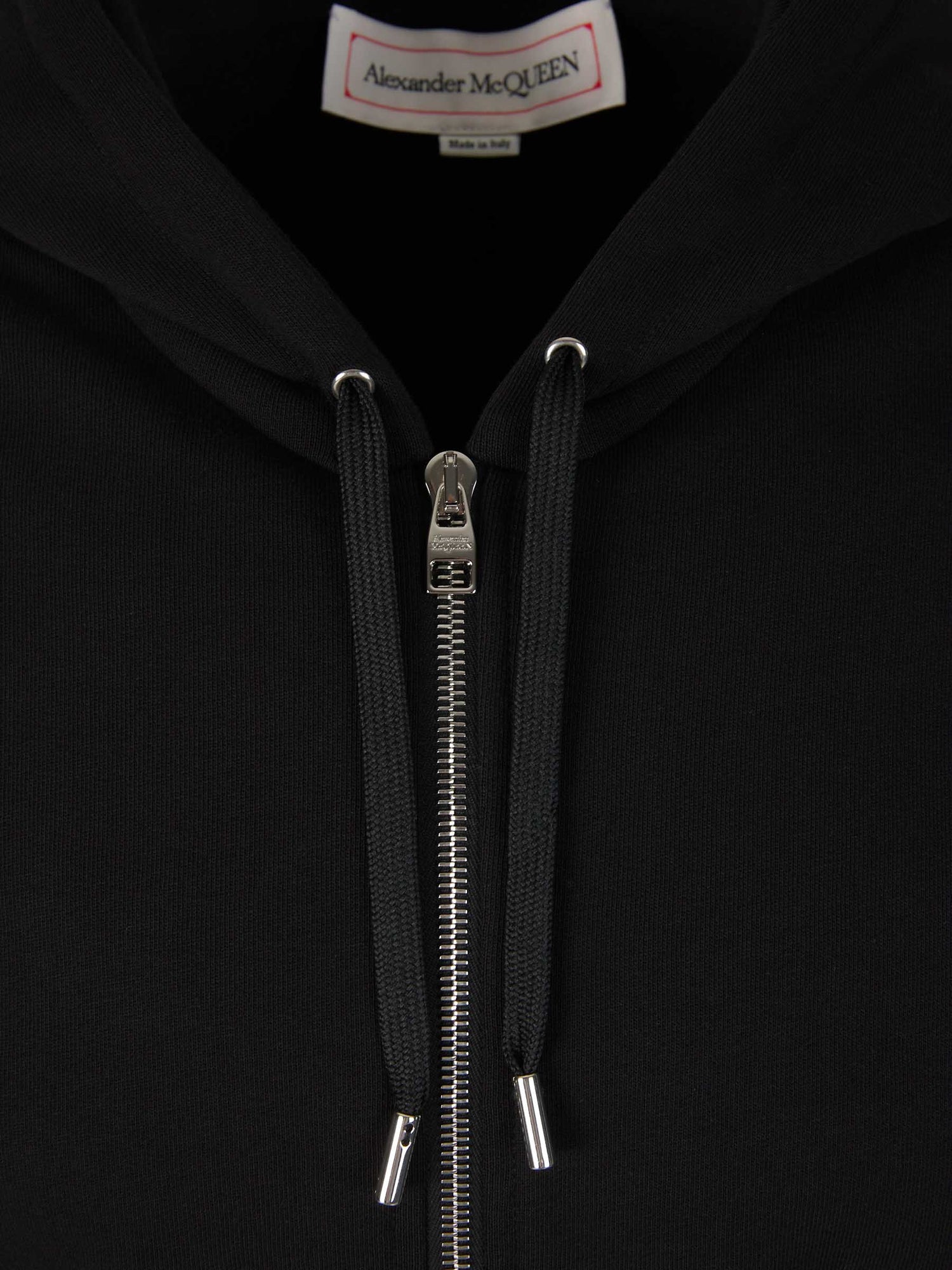 Outlet online McQueen Hombre Sudadera Cremallera Logo color Negro sku 545-001528 01 - Foto 3