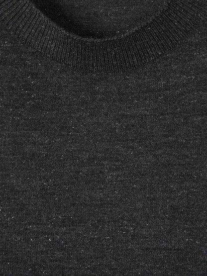 Outlet online Peserico Mujer Jersey Punto Lana color Gris Antracita sku 711-003215 01 - Foto 3