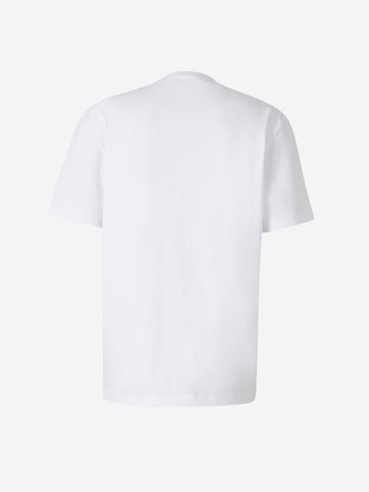 Outlet online Dsquared2 Hombre Camiseta Bear color Blanco sku 553-003797 01 - Foto 3