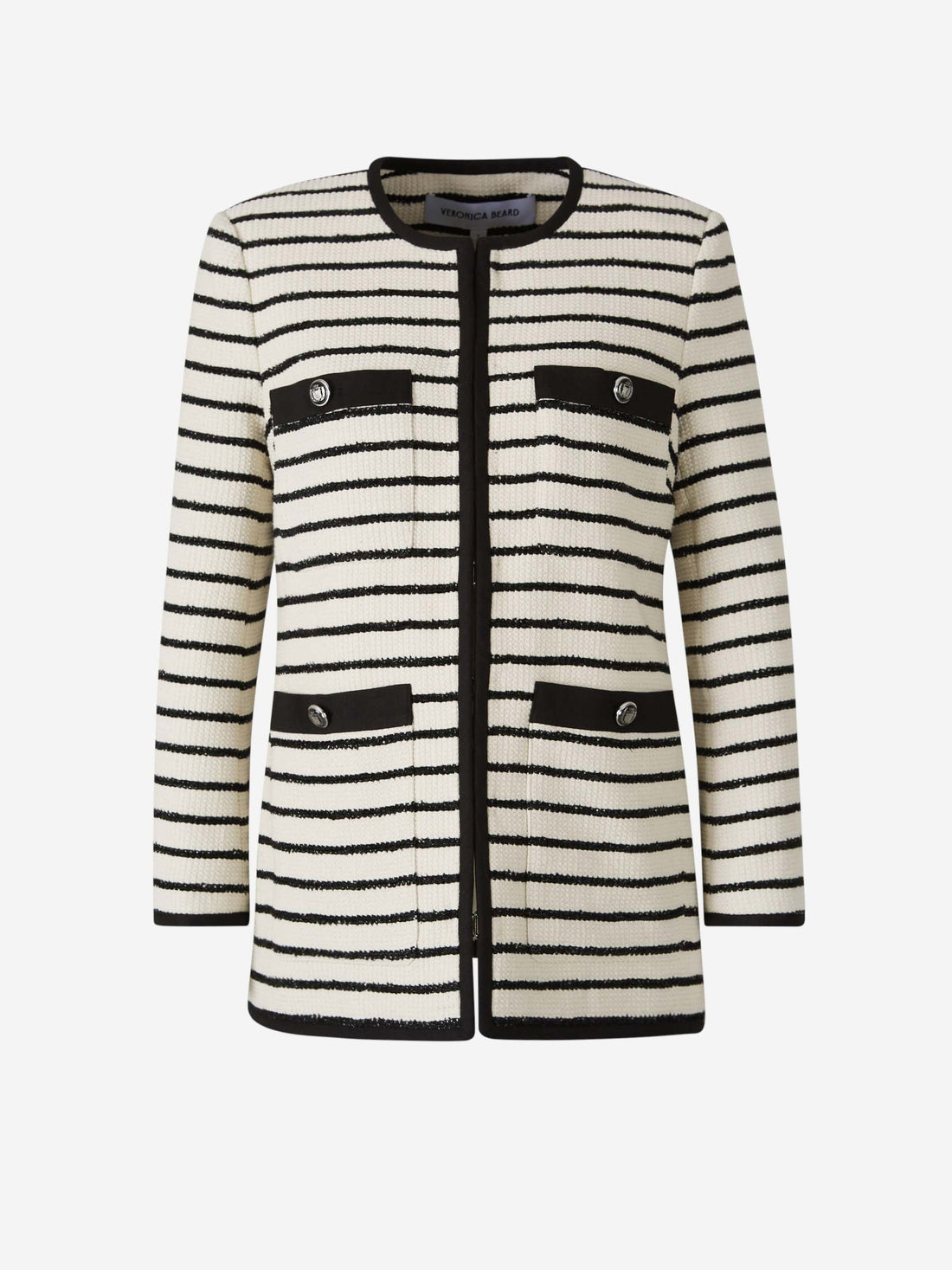 Outlet online Veronica Beard Mujer Chaqueta Dickey Foster color Blanco sku 741-002200 01 - Foto 1