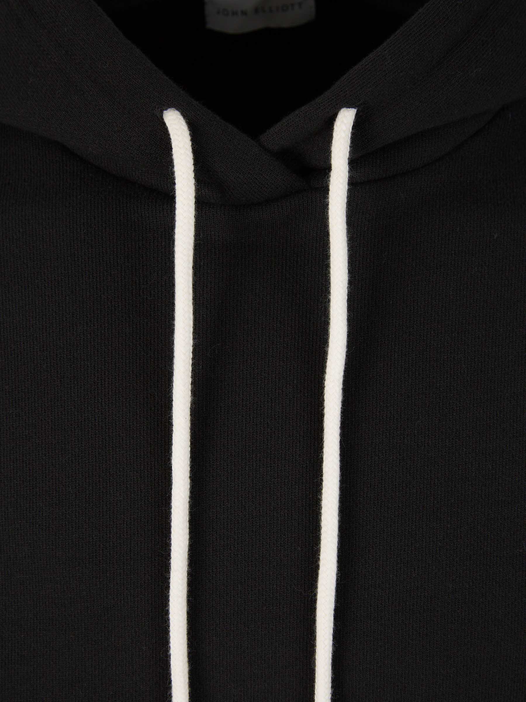 Outlet online John Elliott Hombre Sudadera Capucha Algodón color Negro sku 545-001531 01 - Foto 3