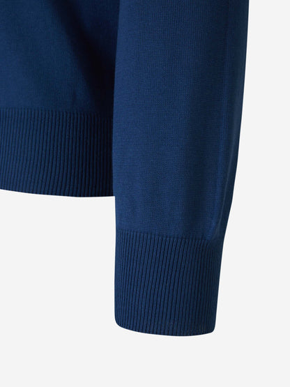 Outlet online Santa Eulalia Hombre Jersey Cuello Pico color Azul Marino sku 542-002356 02 - Foto 4