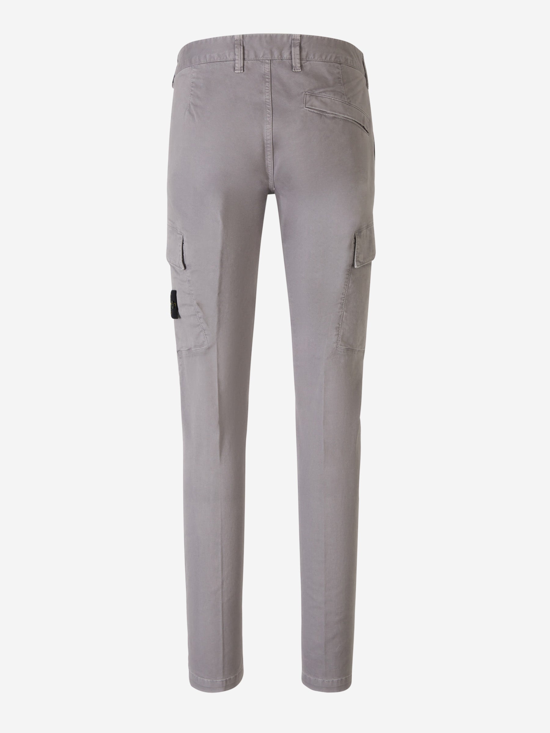 Outlet online Stone Island Hombre Pantalones Algodón Logo color Lila sku 521-003028 03 - Foto 3