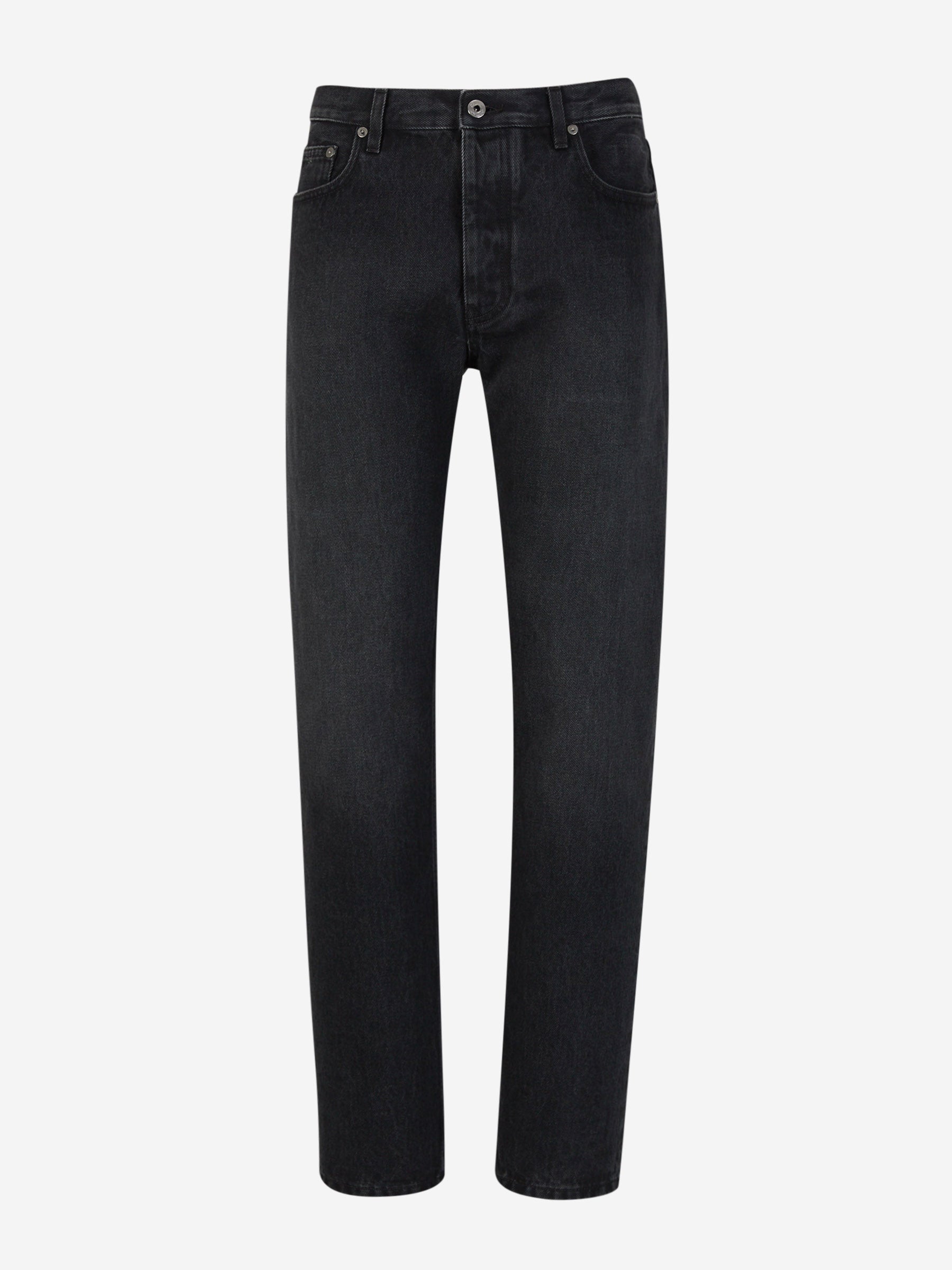 Outlet online Off-White Hombre Jeans Tapered Vintage color Negro sku 522-002552 01 - Foto 1