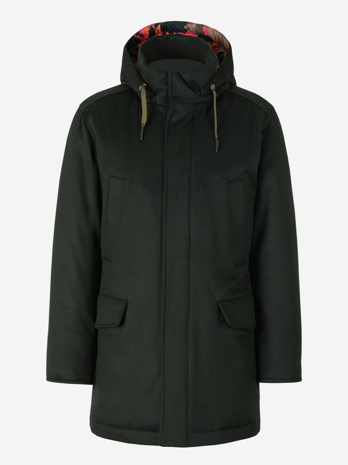 Outlet online Kired Hombre Abrigo Capucha Camuflaje color Verde Oscuro sku 502-001437 01 - Foto 1