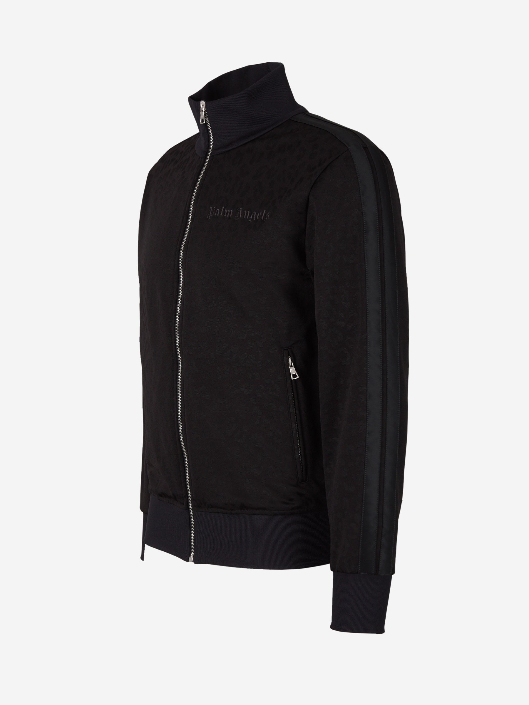 Outlet online Palm Angels Hombre Sudadera Motivo Leopardo color Negro sku 502-001480 01 - Foto 2