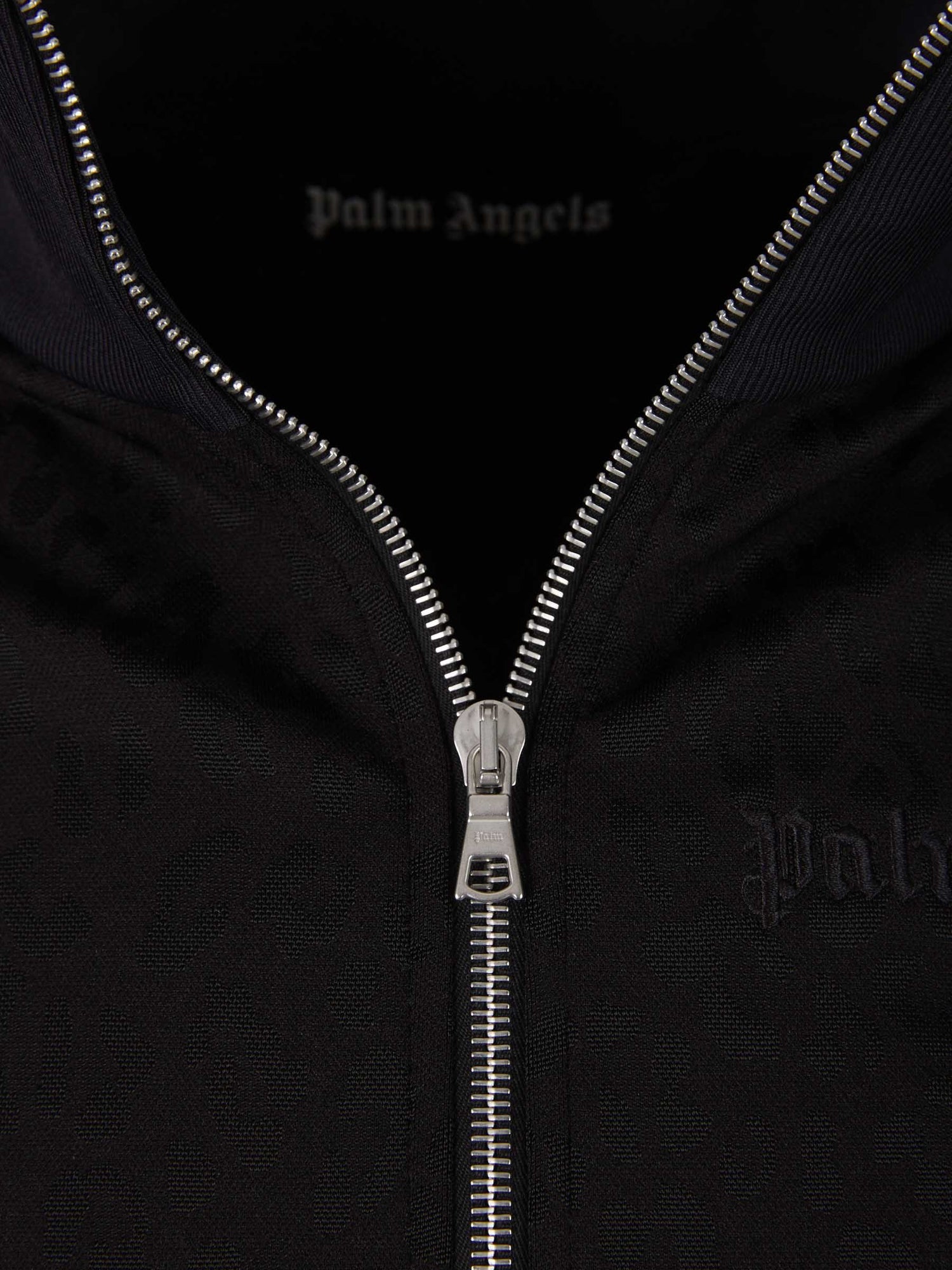 Outlet online Palm Angels Hombre Sudadera Motivo Leopardo color Negro sku 502-001480 01 - Foto 4