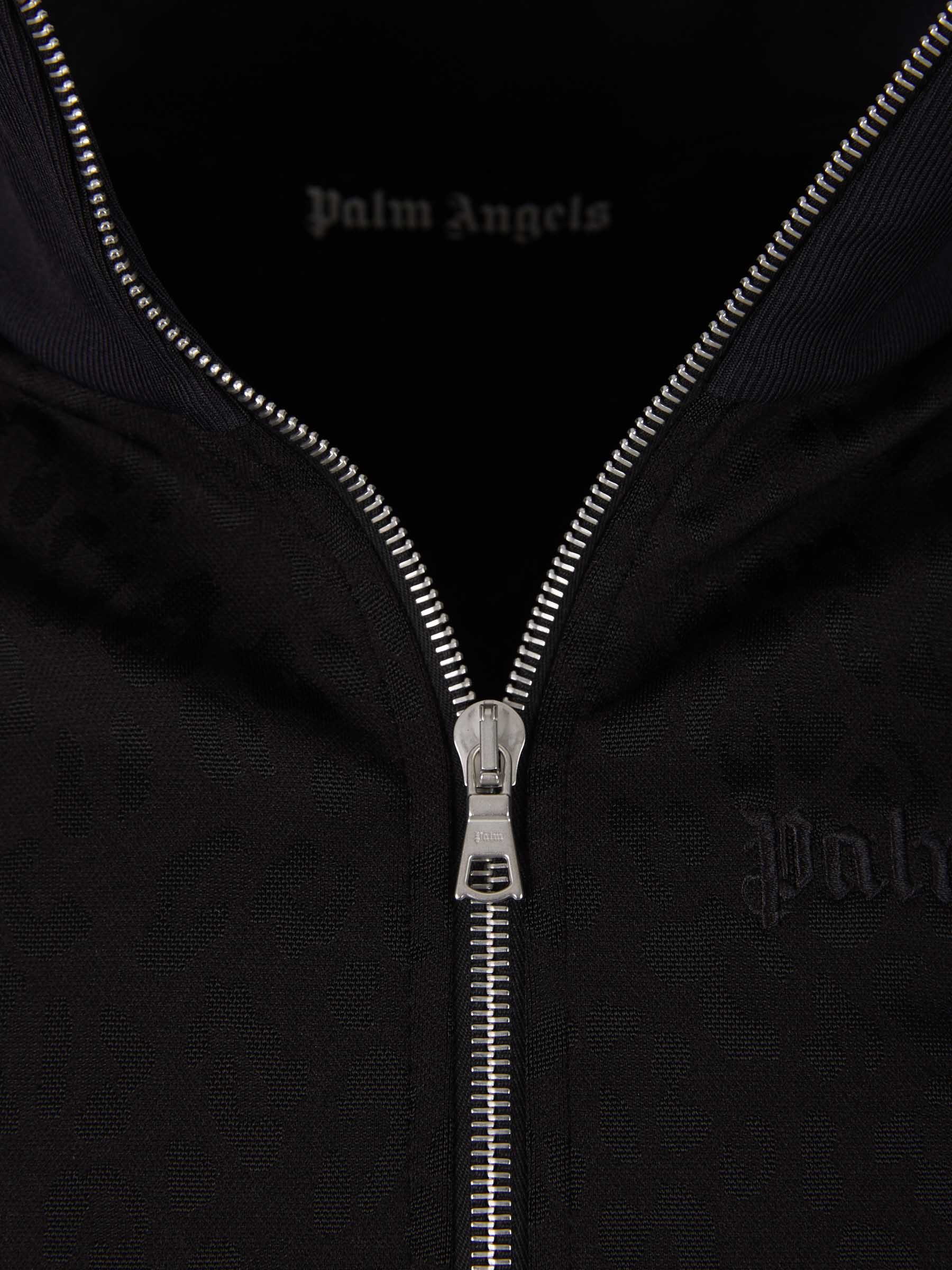 Outlet online Palm Angels Hombre Sudadera Motivo Leopardo color Negro sku 502-001480 01 - Foto 4