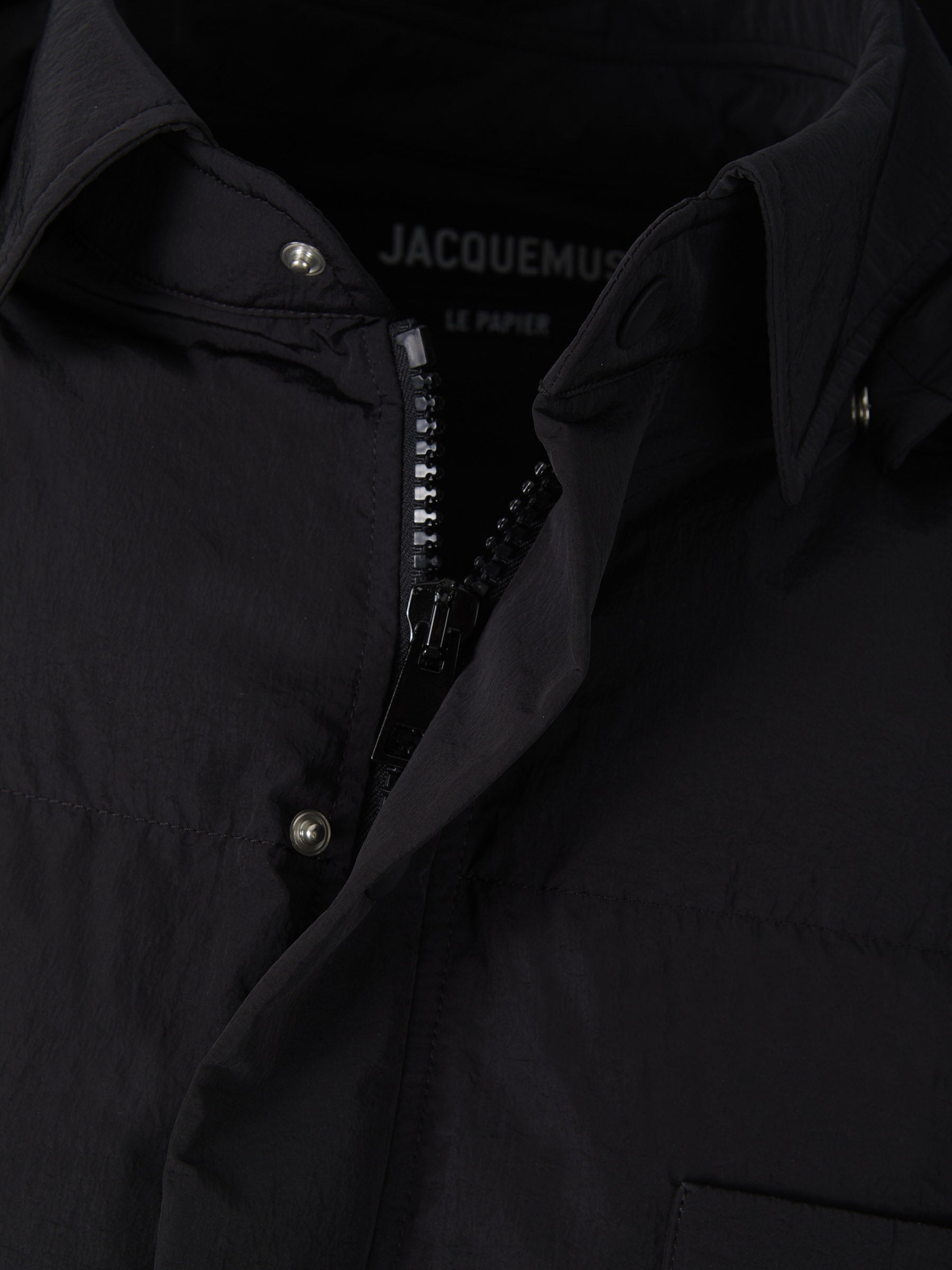 Outlet online Jacquemus Hombre Chaqueta La Doudoune Chemise color Negro sku 502-001484 01 - Foto 4