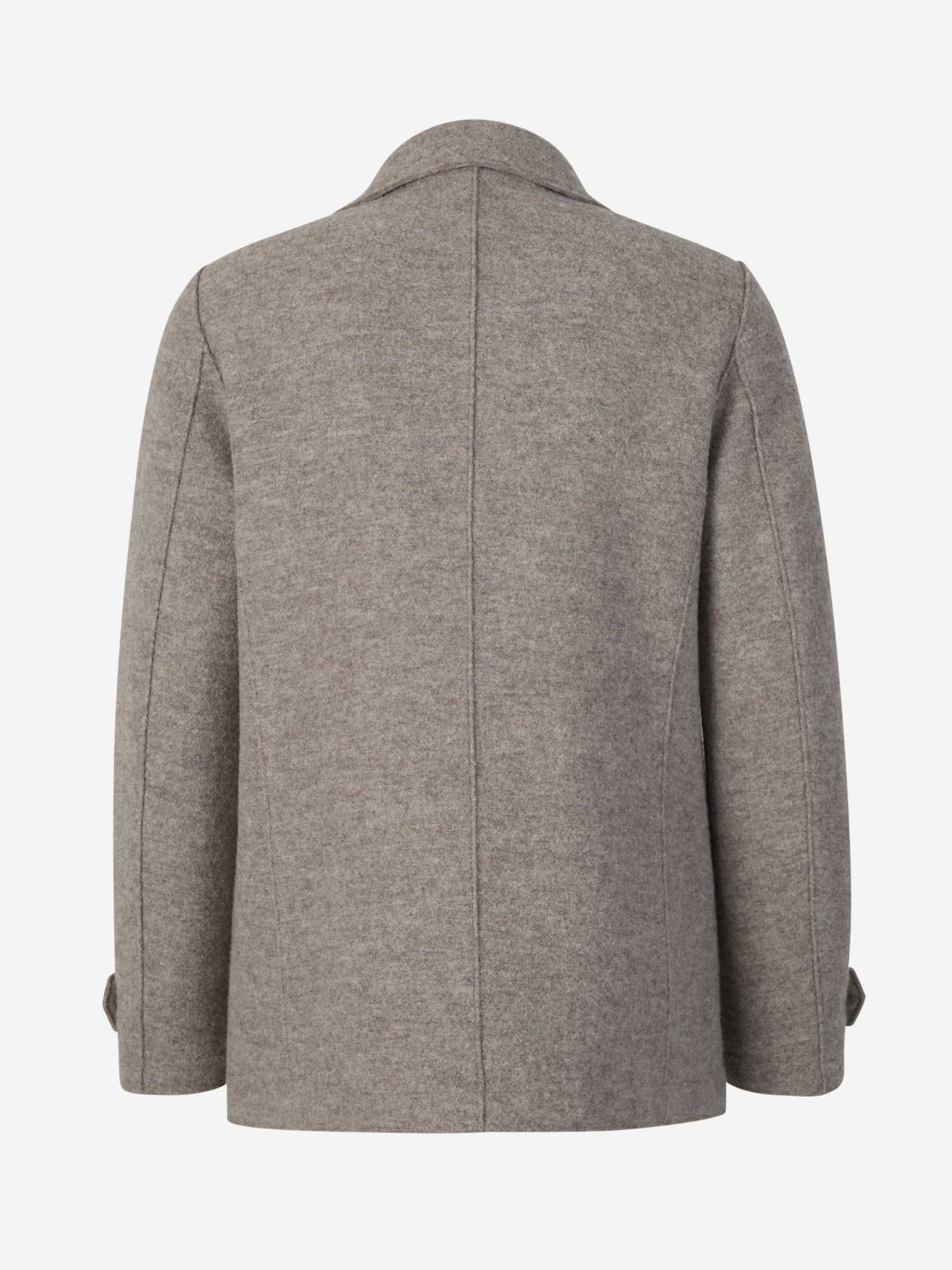 Outlet online Harris Wharf Hombre Abrigo Cruzado Lana color Gris Claro sku 502-001539 01 - Foto 2