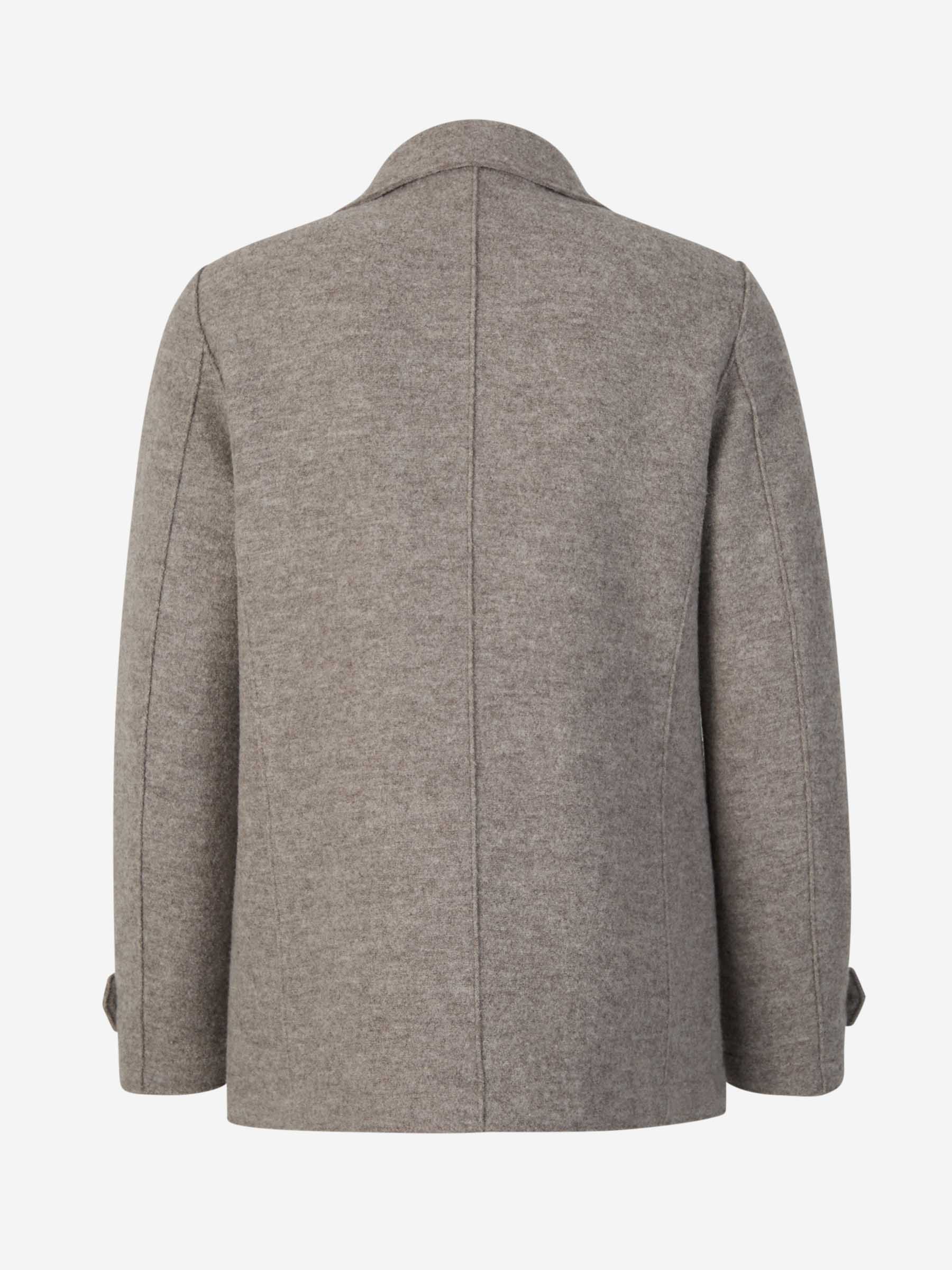 Outlet online Harris Wharf Hombre Abrigo Cruzado Lana color Gris Claro sku 502-001539 01 - Foto 2