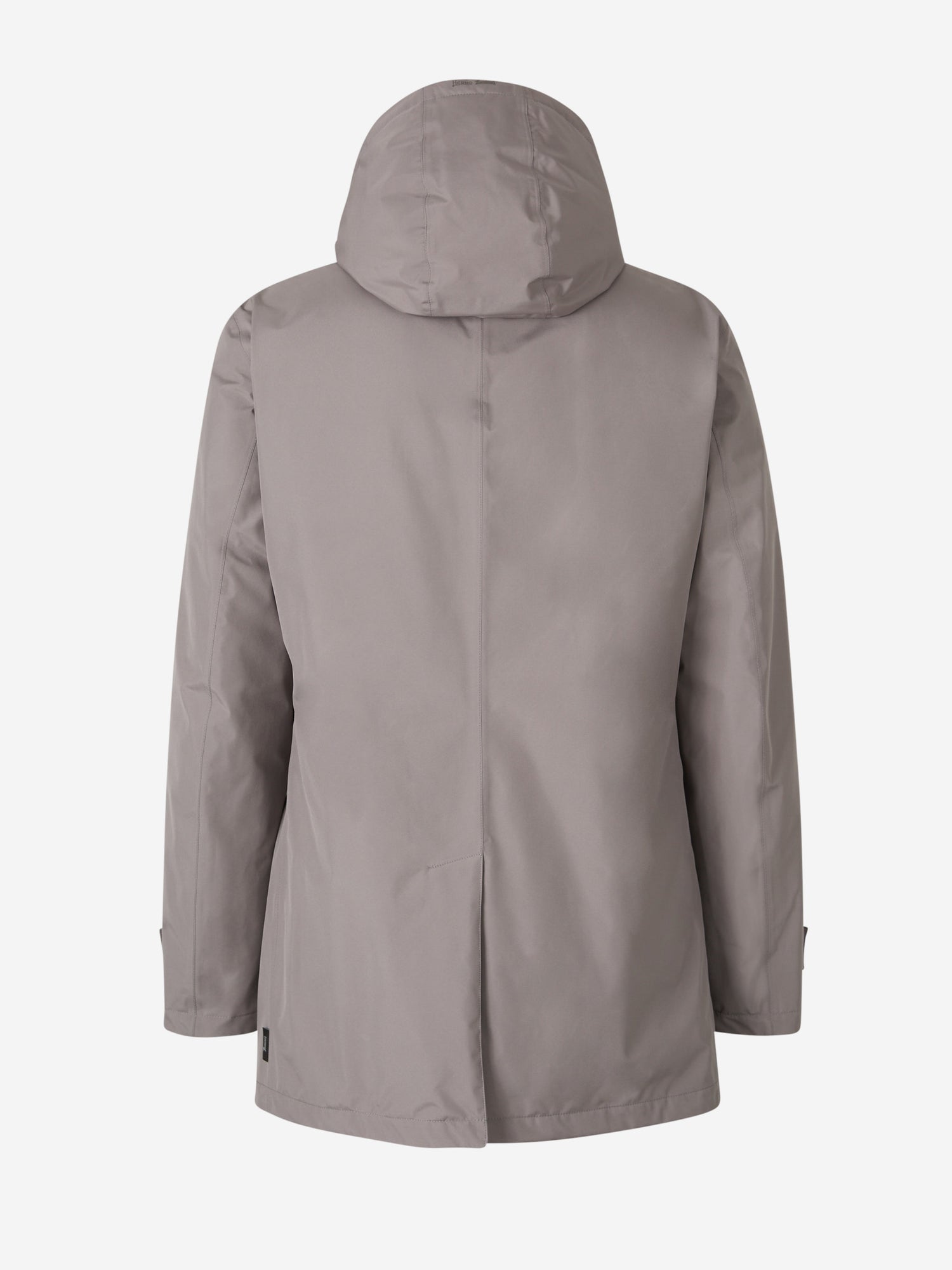 Outlet online Herno Hombre Abrigo Ligero Laminar Impermeable color Gris Piedra sku 502-001591 02 - Foto 3