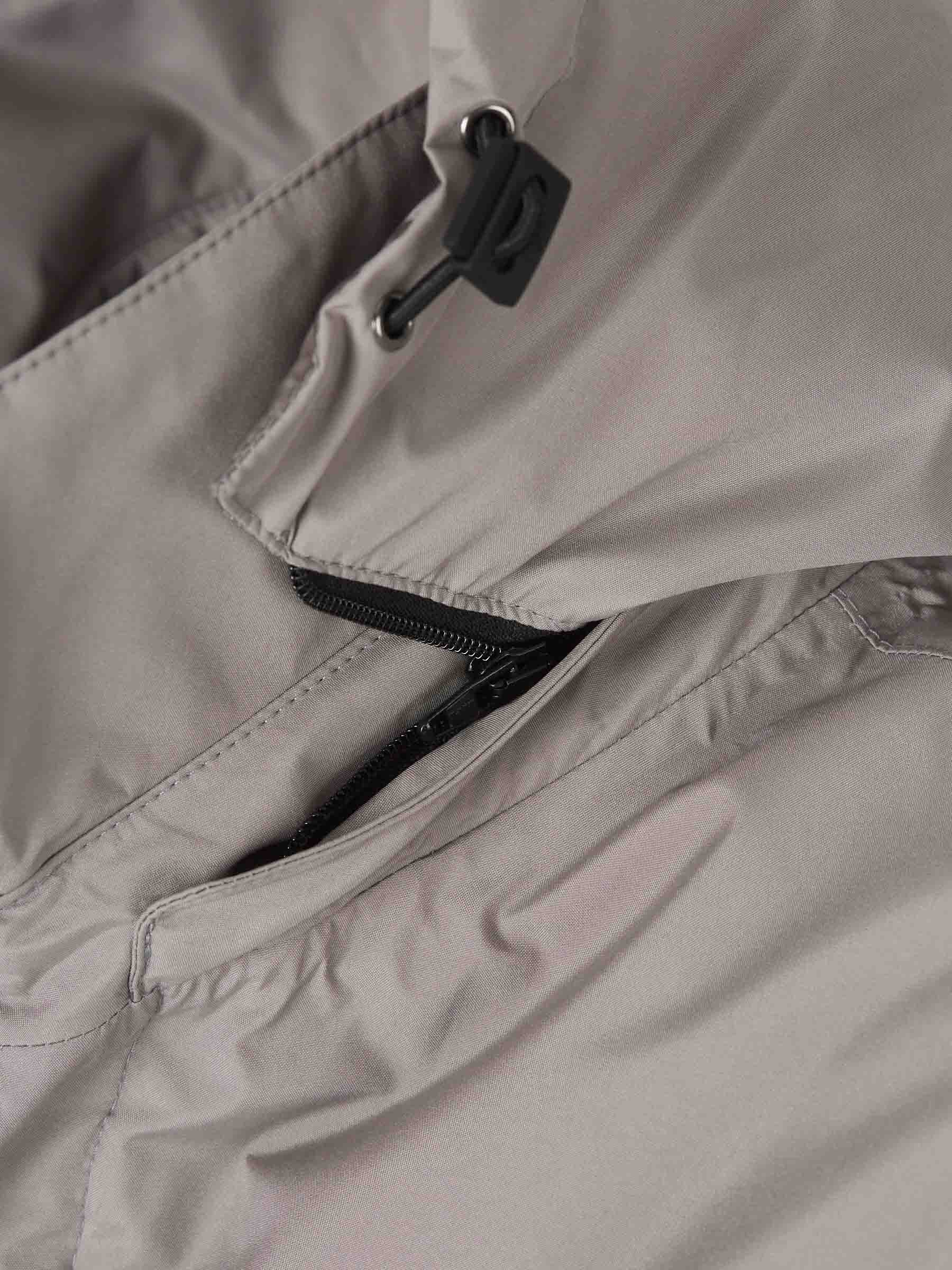 Outlet online Herno Hombre Abrigo Ligero Laminar Impermeable color Gris Piedra sku 502-001591 02 - Foto 5