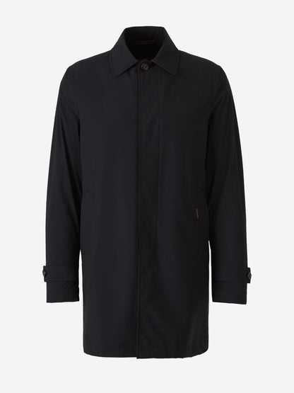 Outlet online Moorer Hombre Abrigo Vittor-Ac color Azul Marino sku 502-001626 01 - Foto 1