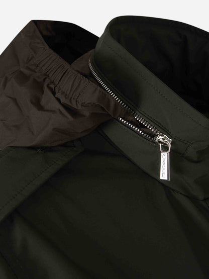 Moorer Hombre Barcelona Chaqueta Técnica Denver color Verde Militar sku 502-001628 01 - Foto 4