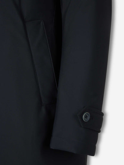 Outlet online Herno Hombre Gabardina Acolchada color Azul Marino sku 502-001636 01 - Foto 4