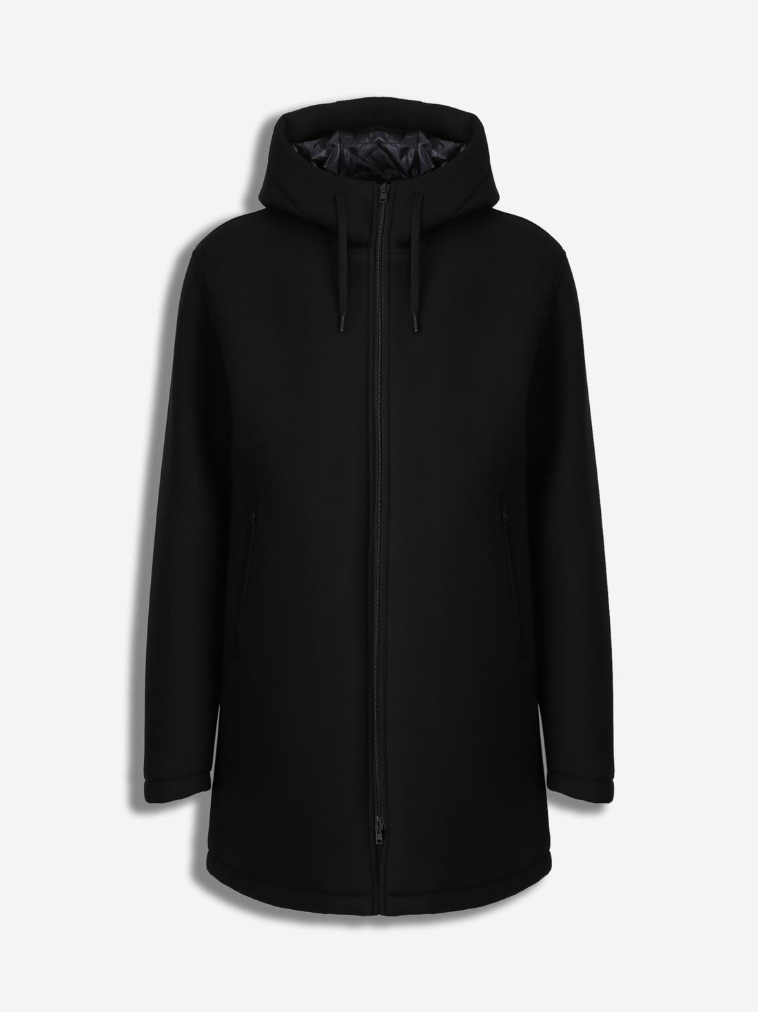 Outlet online Herno Hombre Abrigo Largo Acolchado color Negro sku 502-001638 01 - Foto 1