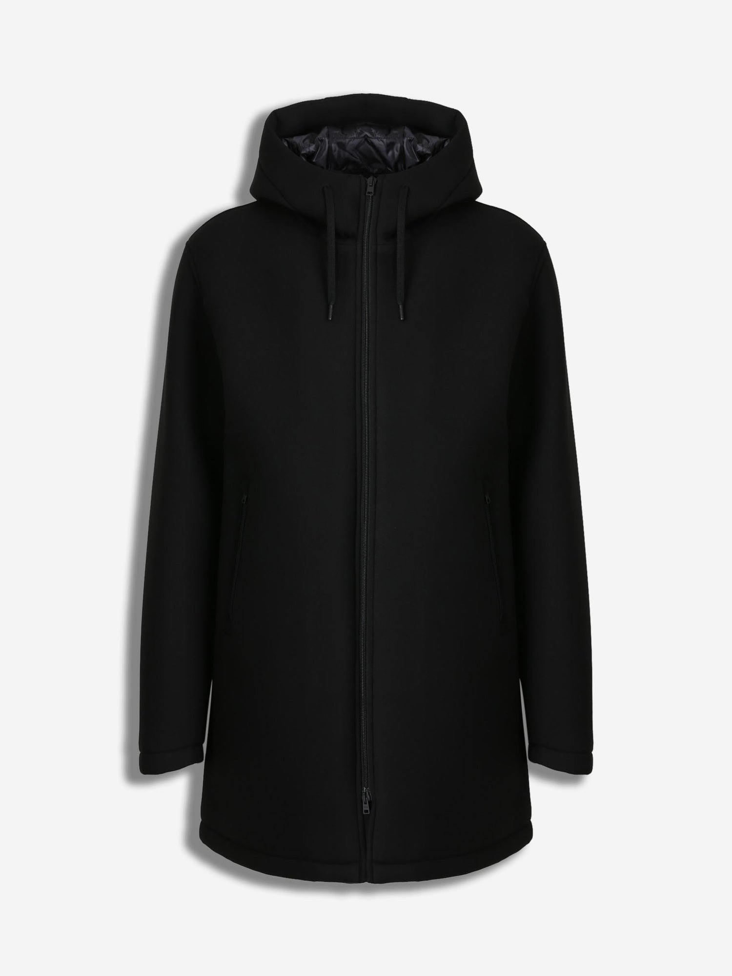 Outlet online Herno Hombre Abrigo Largo Acolchado color Negro sku 502-001638 01 - Foto 1