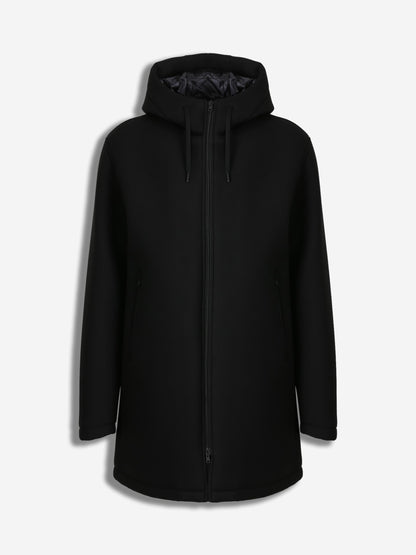 Outlet online Herno Hombre Abrigo Largo Acolchado color Negro sku 502-001638 01 - Foto 1