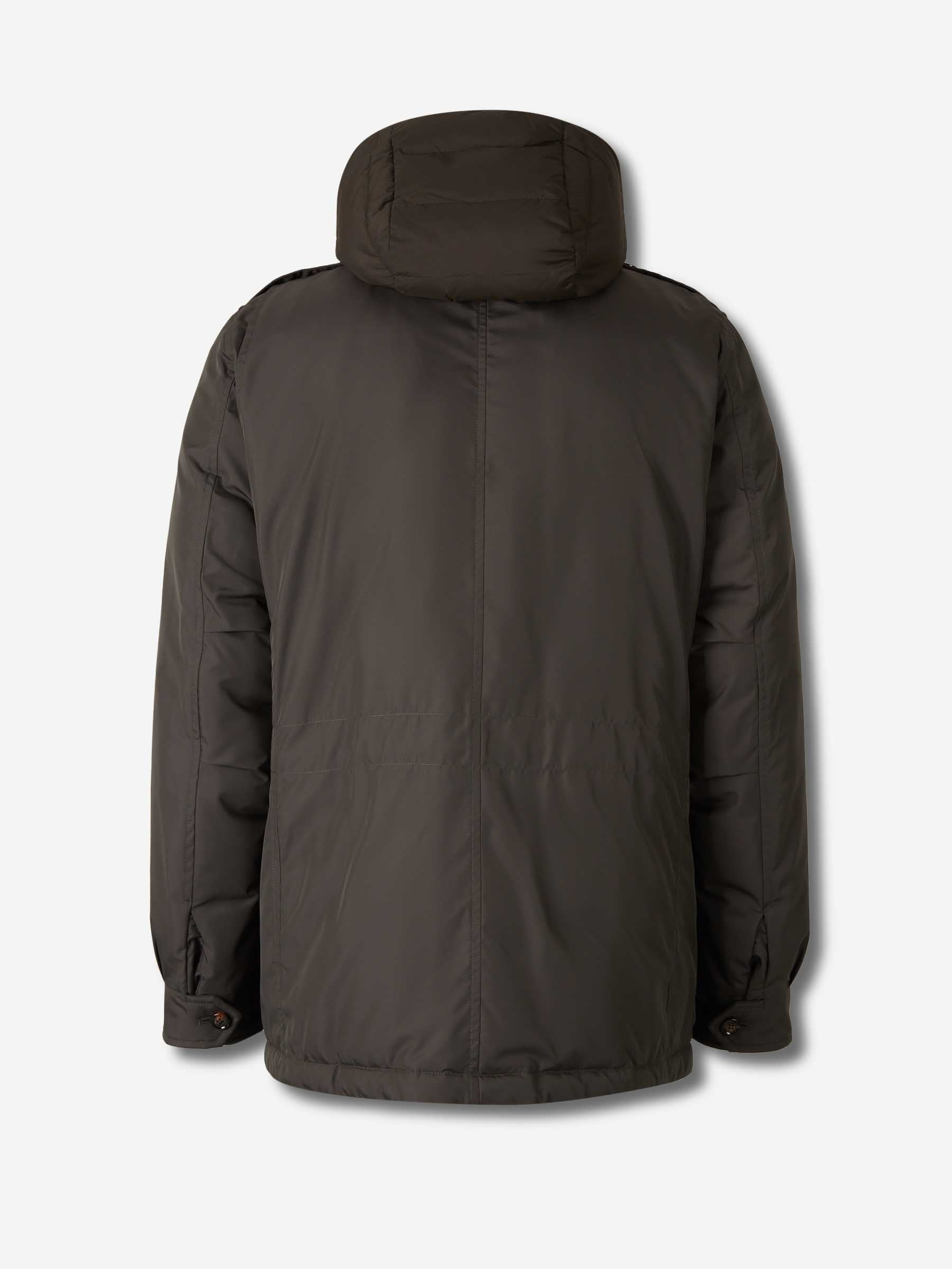 Outlet online Moorer Hombre Plumífero Sahariana Isac color Verde Oscuro sku 502-001650 01 - Foto 2