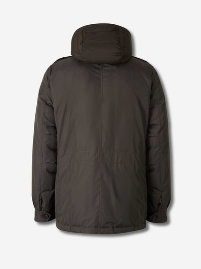 Outlet online Moorer Hombre Plumífero Sahariana Isac color Verde Oscuro sku 502-001650 01 - Foto 2