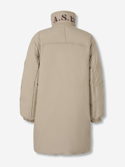 Outlet online Acne Studios Hombre Plumífero Largo Técnico color Camel sku 502-001657 01 - Foto 2